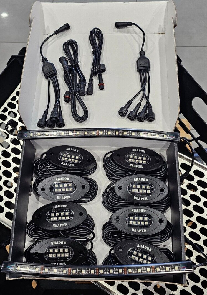 Infintie Rock Light 8pc Kit