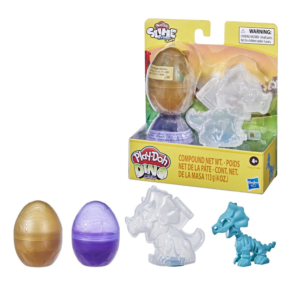 Play Doh Dino Crew Slime Hydro Glitz Combo 2 Pack