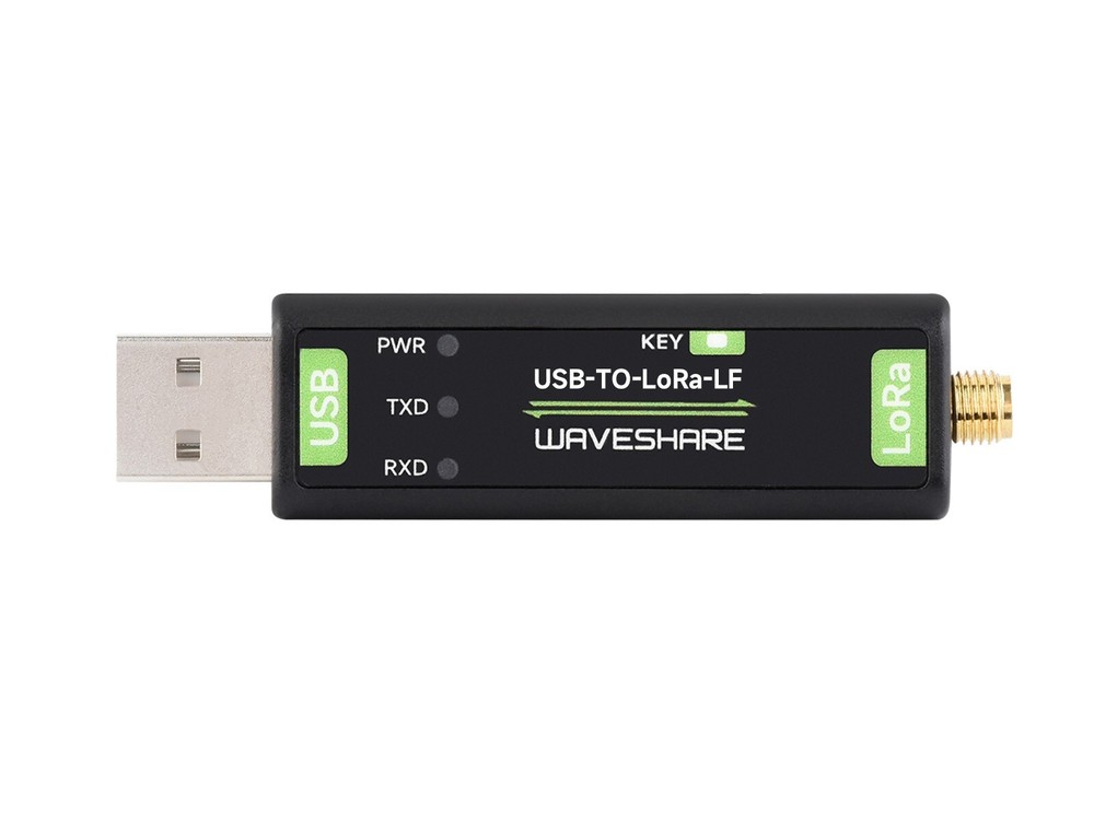 Waveshare Industry USB to LoRa Data Transfer Module Based On SX1262