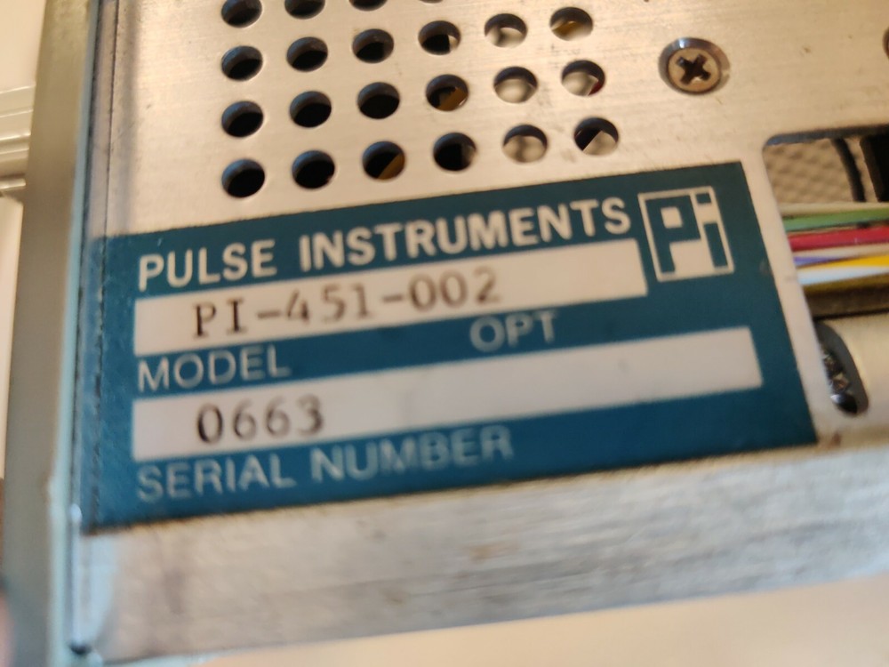 PI Pulse Instruments PI-451-002 MOS CCD Driver Plug-In Module