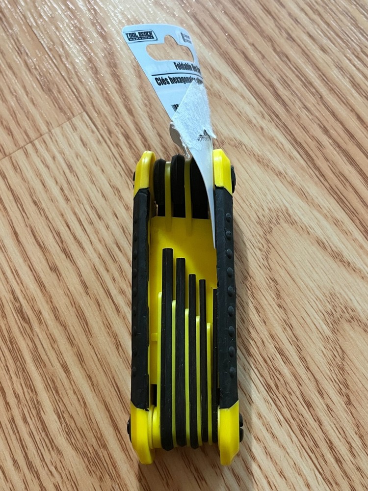 Tool Bench Foldable Hex Key 8pc
