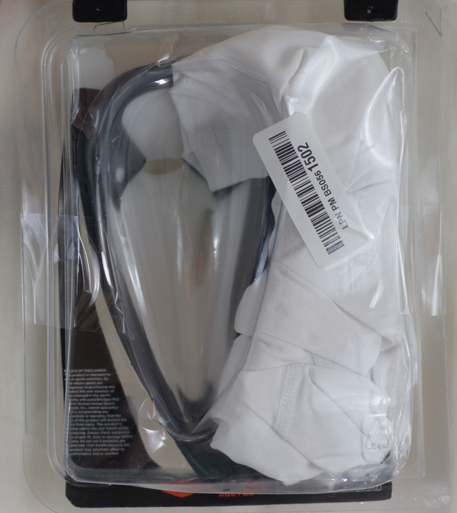 Shock Doctor Compression Shorts Men Protective Bio-Flex Cup White Size Large