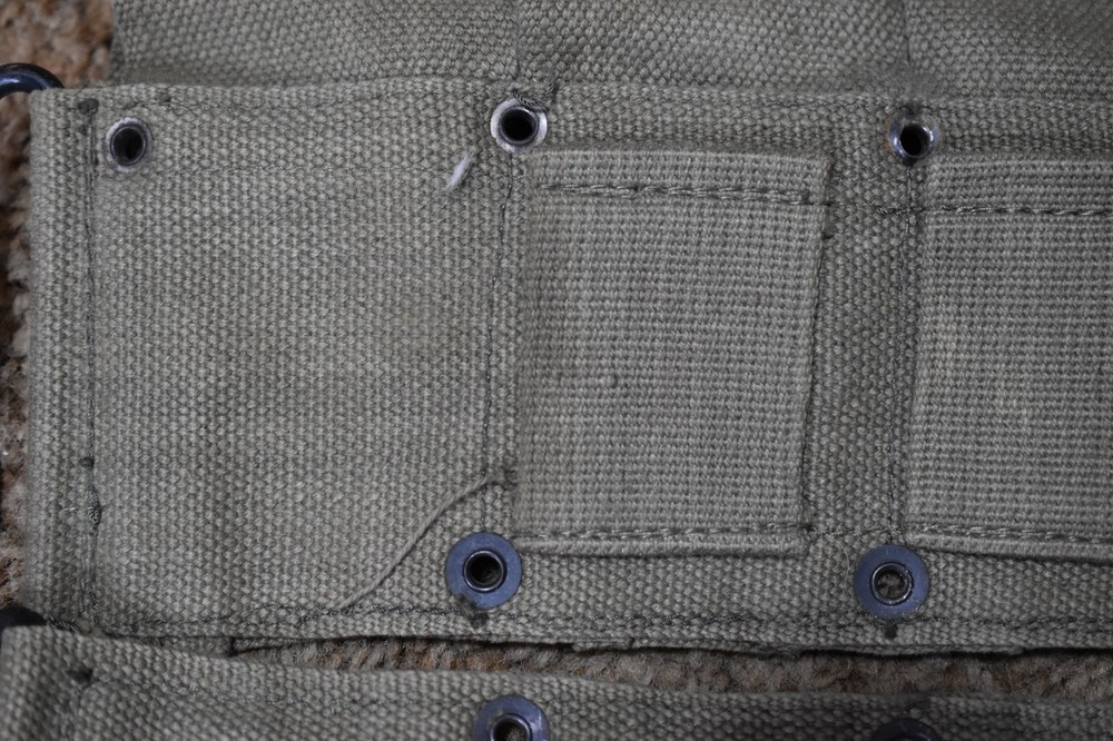 US Army 10 Pocket Ammo Ammunition Belt green