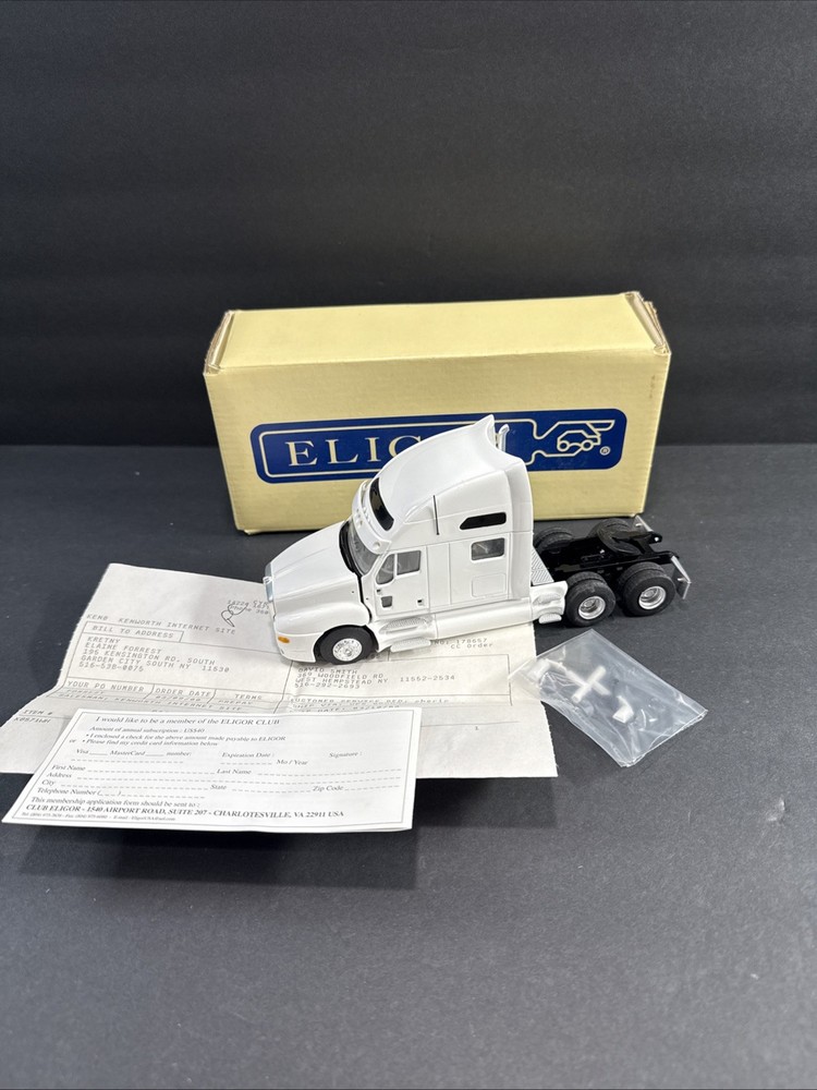 Eligor Kenworth Tractor T2000 White 1:43 NIB!!