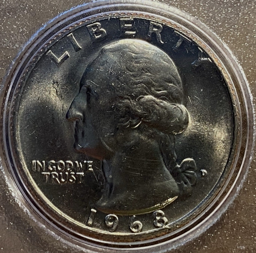1968D SET, 40% SILVER ON HALF DOLLAR PLEASE READ DESCRIPTION