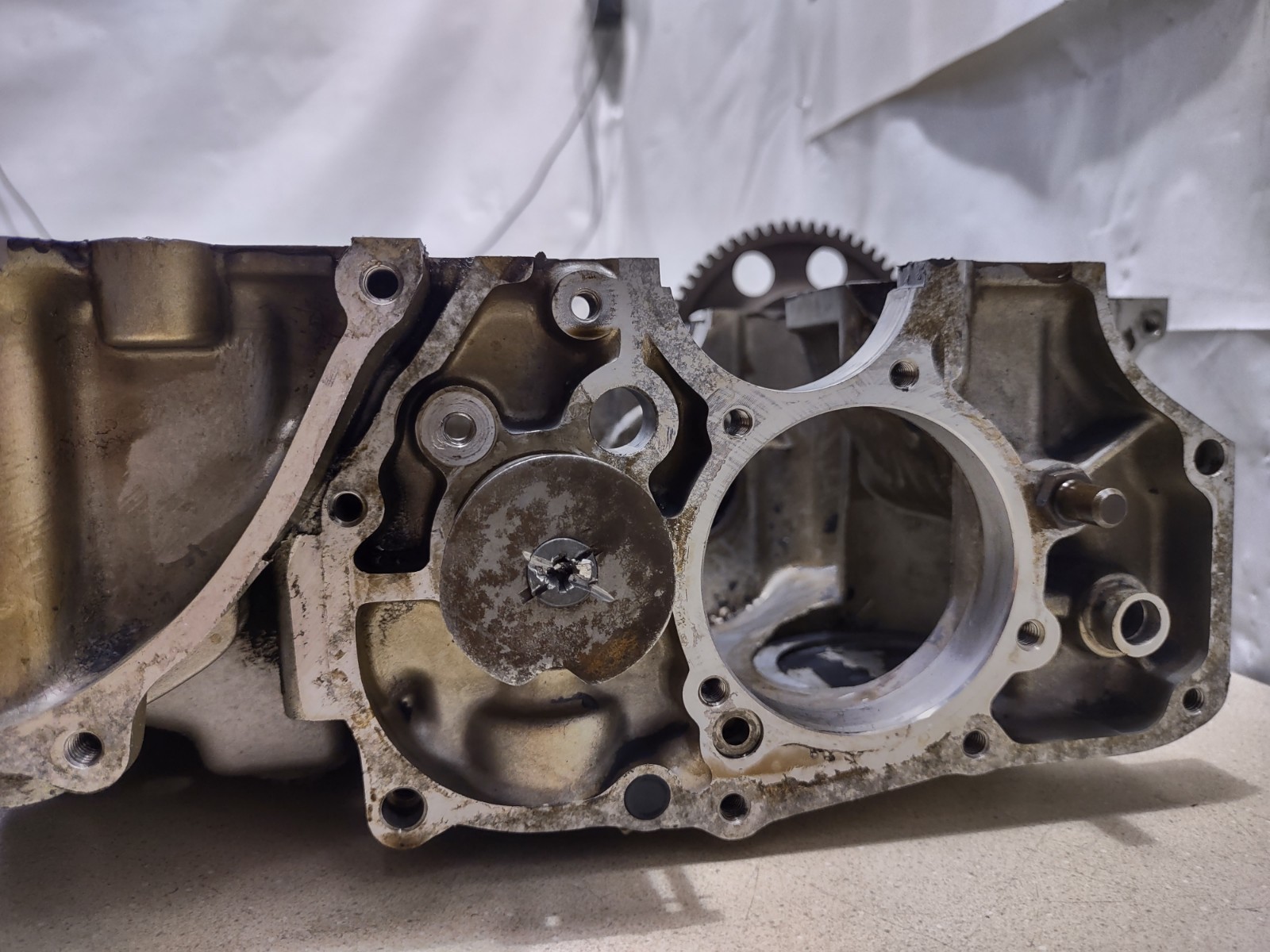 1974 Honda CB 750 CB750 Lower Engine Case Crankcase #325.2-79