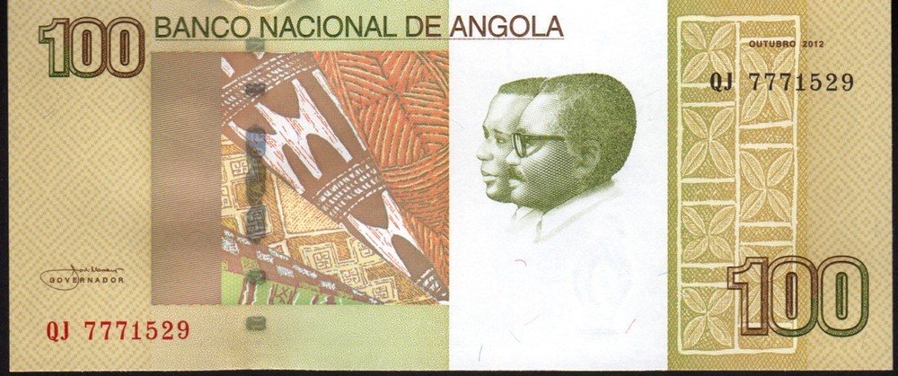 Angola 100 Kwanzas 2012 P153 Mint Unc