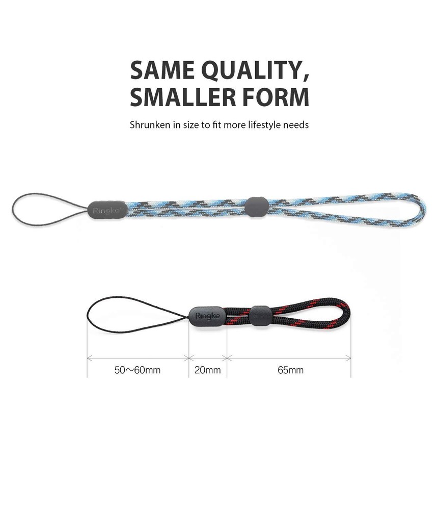 [4 Pack] Ringke Finger Strap Lanyard Designed For Camera, iPhone, Galaxy, USB