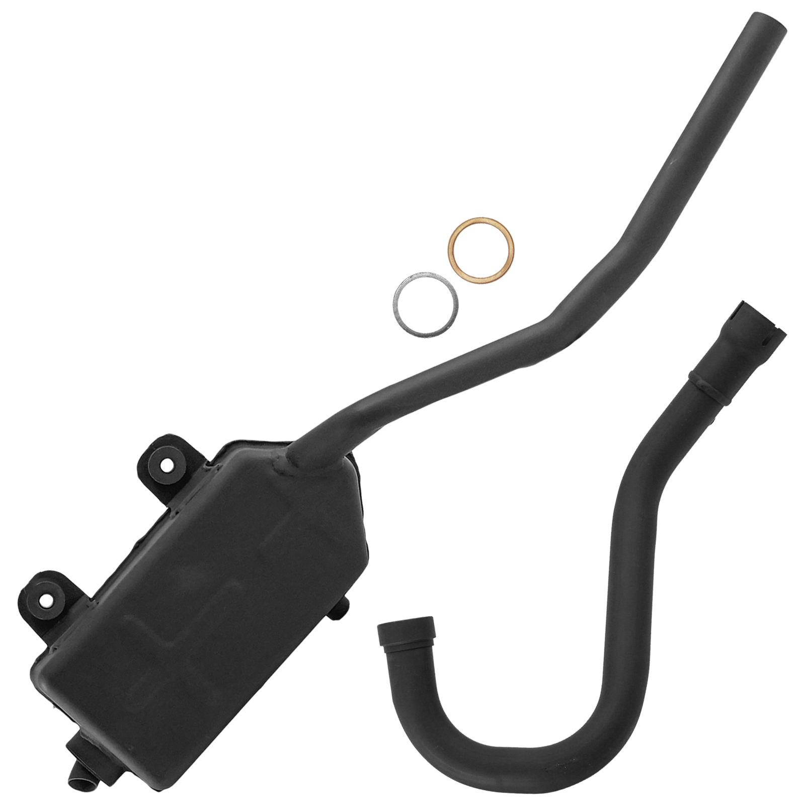 Caltric Exhaust Muffler & Pipe Gaskets For Kawasaki Bayou 300 KLF300B 1988-2004