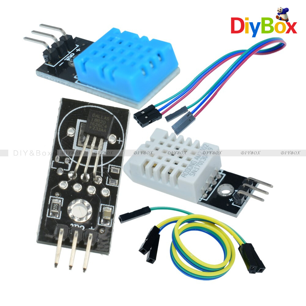 DHT22/AM2302 DHT11 DS18B20 Digital DC 5V Temperature and Humidity Sensor Module