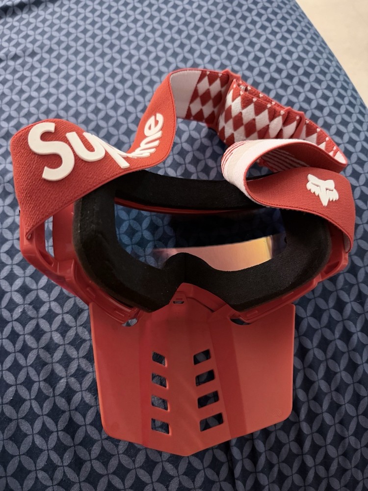 Supreme Fox Racing Goggles FW23 Red