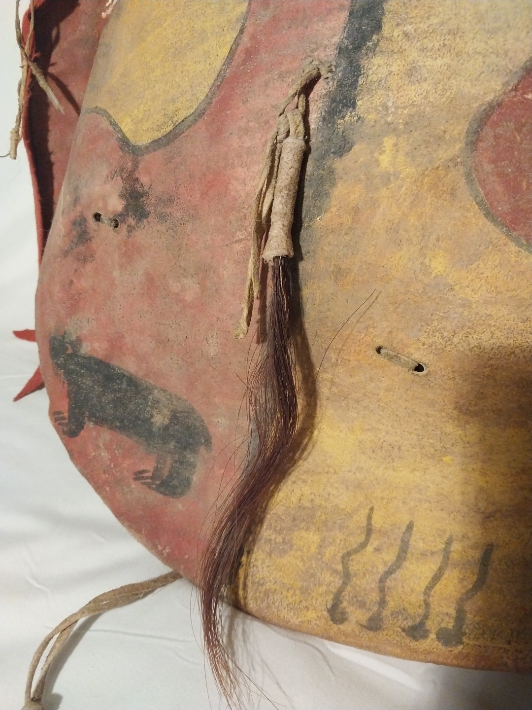 Native American Shield Plains Style Old Unsigned