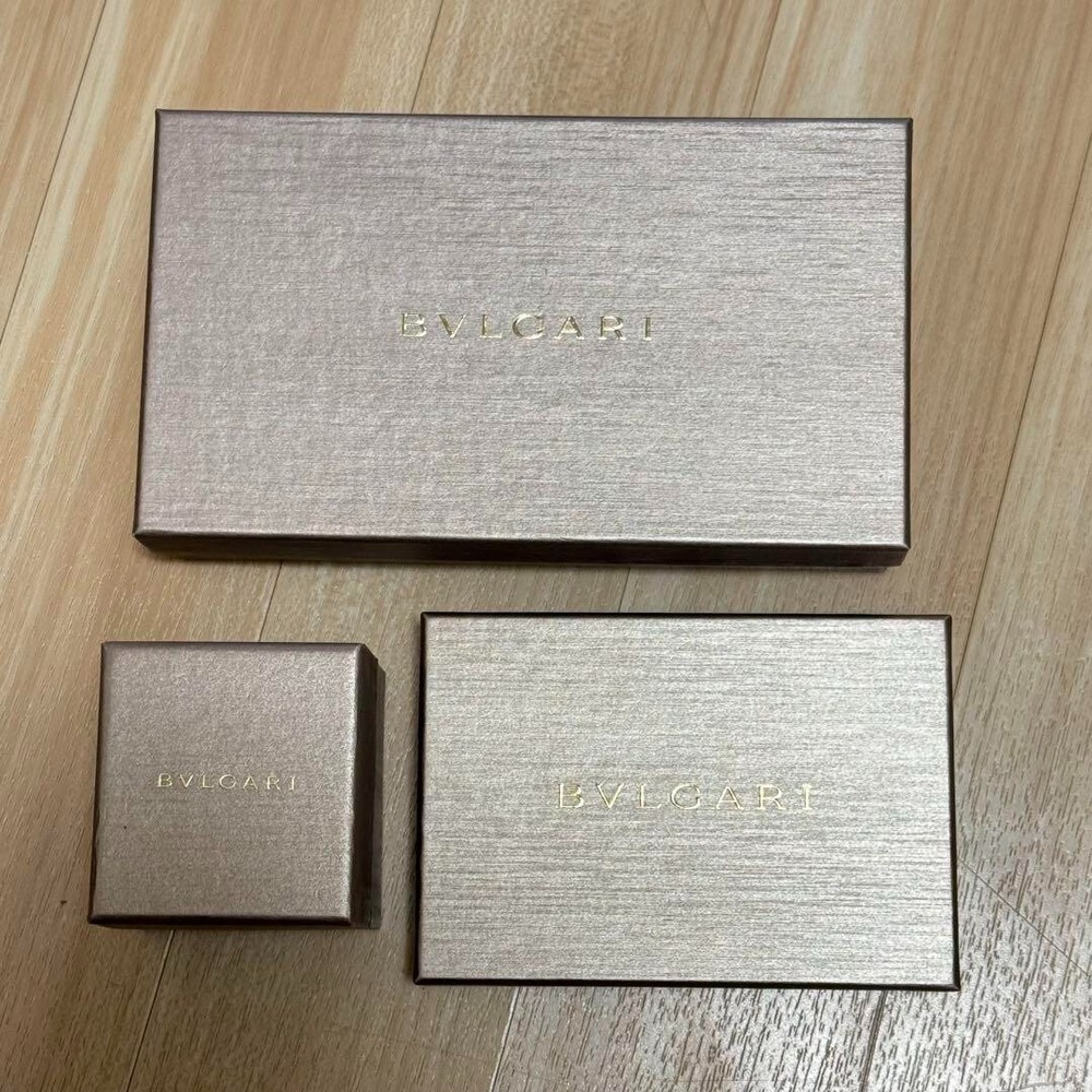 BVLGARI Empty Box Set of 3 Used