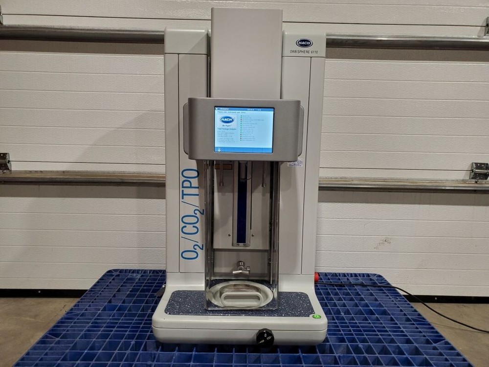 Hach Orbisphere 6110 Total O₂ CO₂ Package Analyzer With APC  Battery Pack