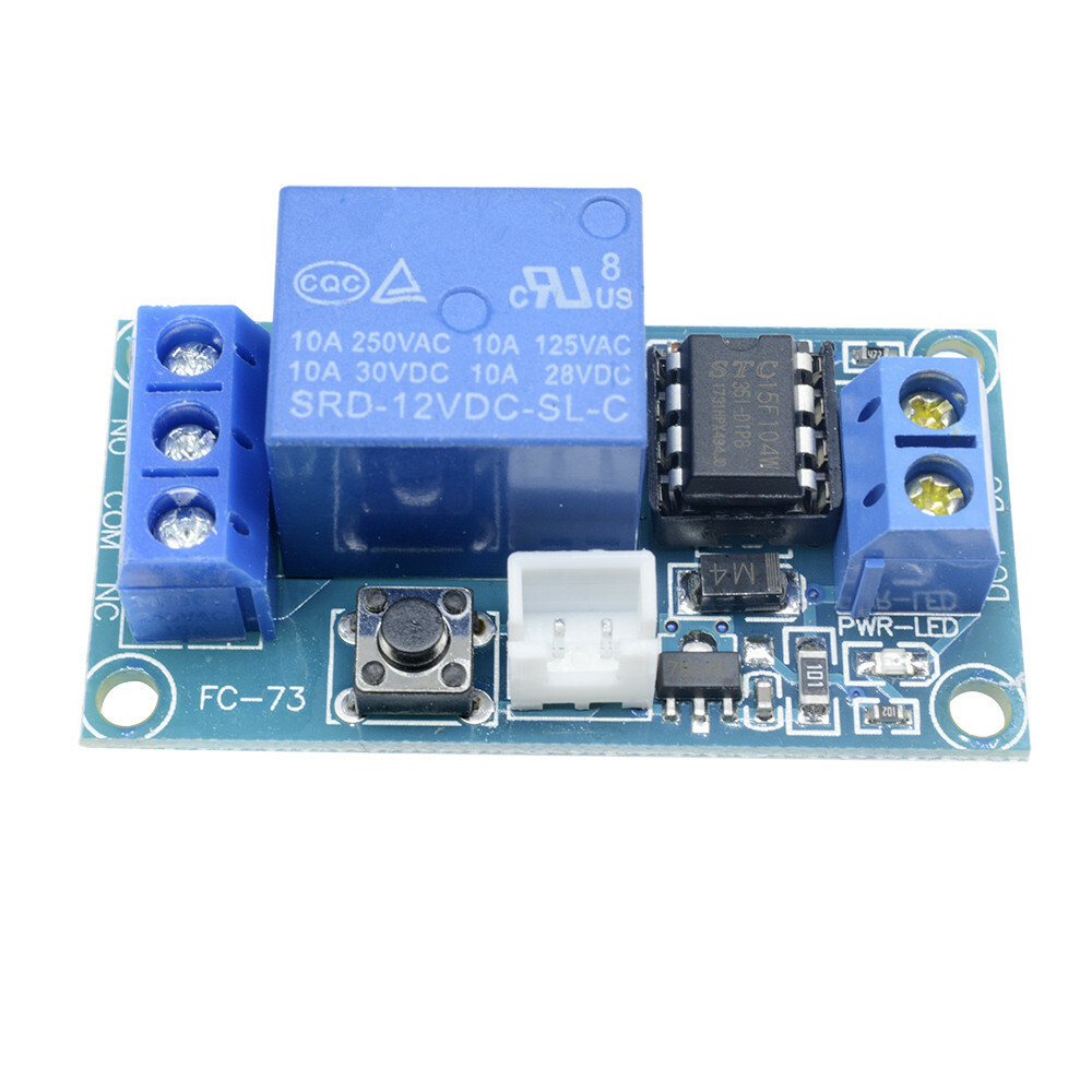 1/5/10PCS 12V Latching Relay Module With Touch Bistable Switch MCU Control