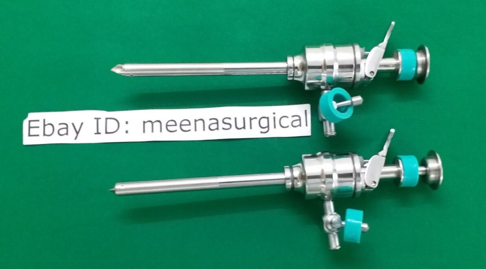 2pc Trocar Cannula 3mm Laparoscopic Laparoscopy Endoscopy Surgical Instruments