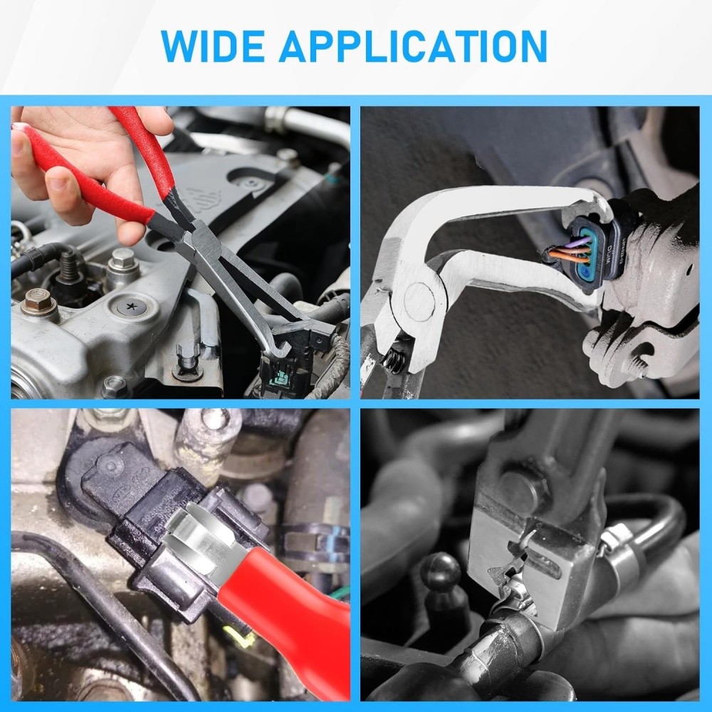 Electrical Disconnect Pliers Connector Separator Terminal Plug Removal Tool Kit