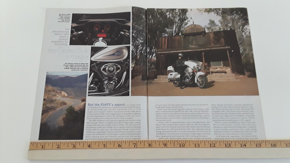 2008 HARLEY DAVIDSON FLHTC ELECTRA GLIDE CLASSIC ORIGINAL 2008 ARTICLE