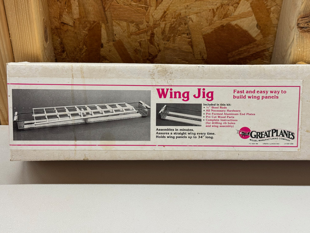 Great Planes Wing Jig
