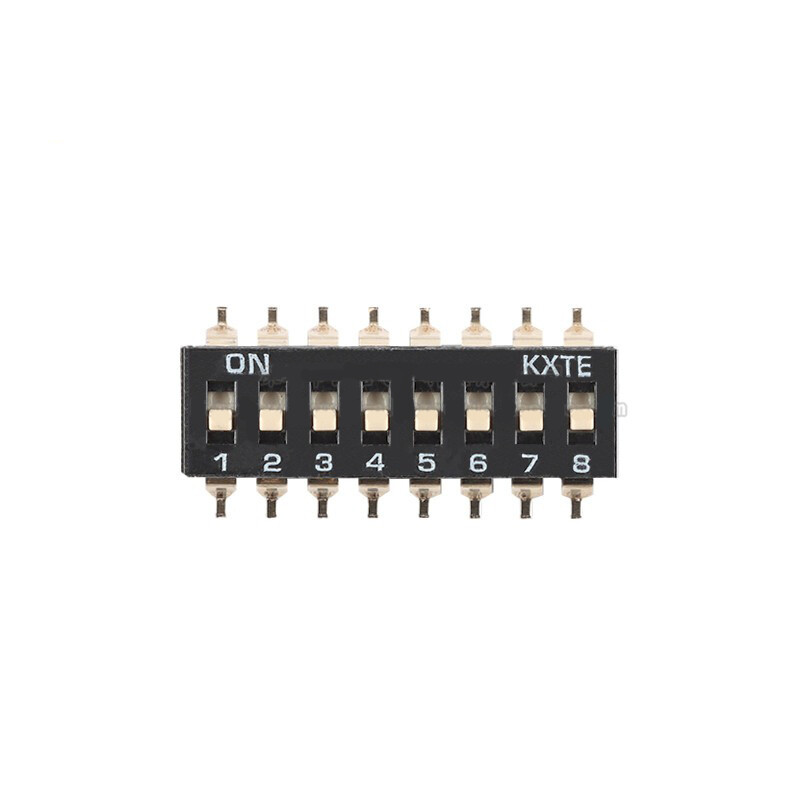 SMD Slide Dip Switch Module Pitch 2.54mm 1/2/4-8 Position SPST SMT Toggle Switch