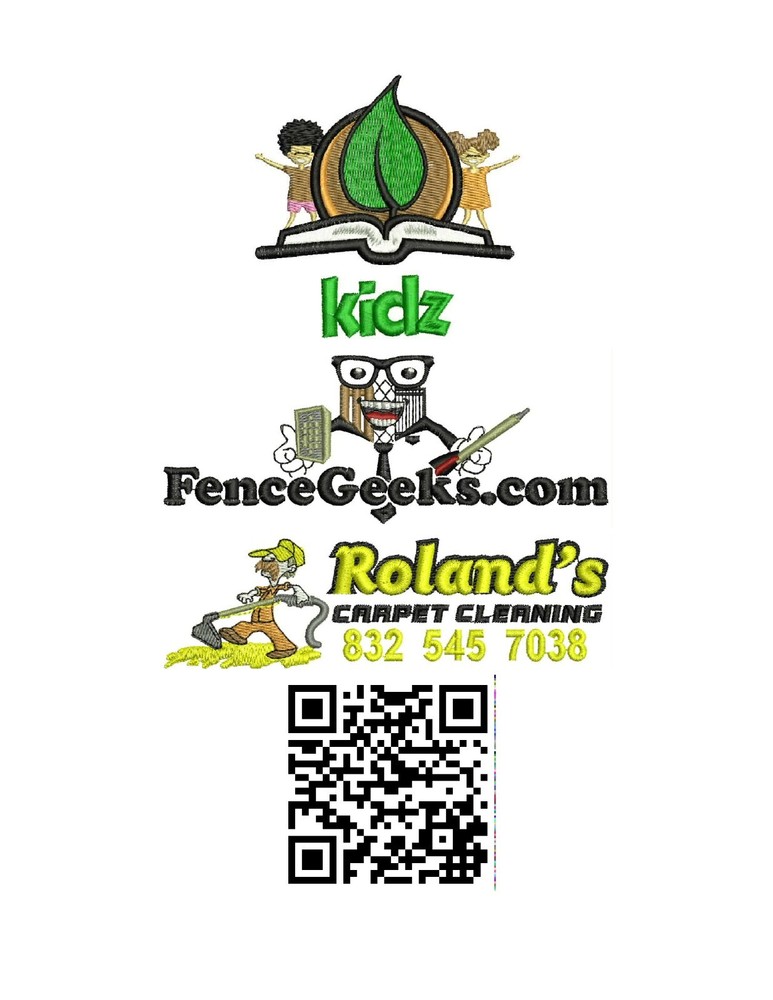 Custom Embroidery Digitizing Services from simple to complex design.