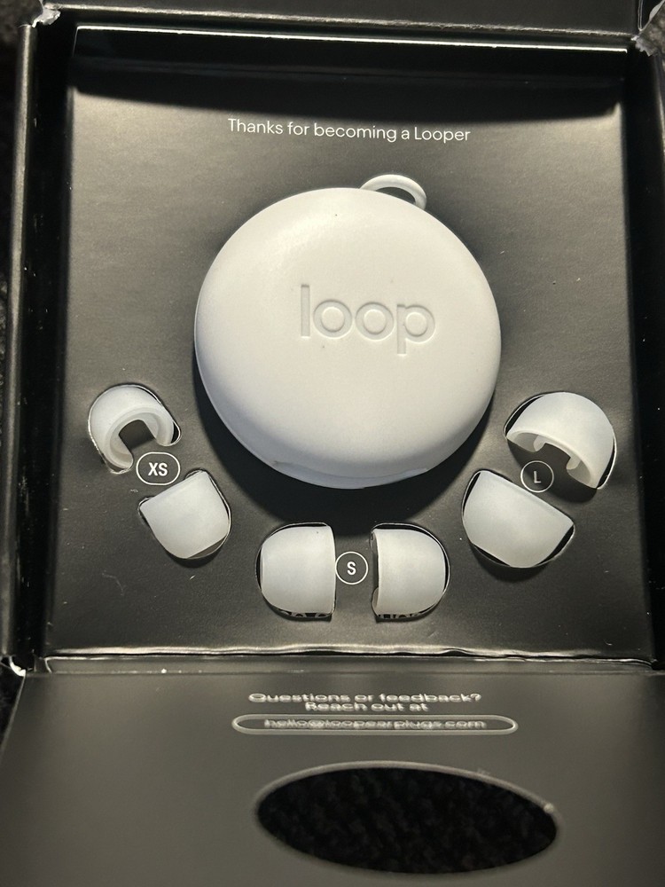 Loop Earplugs Switch 2 Silver NEW