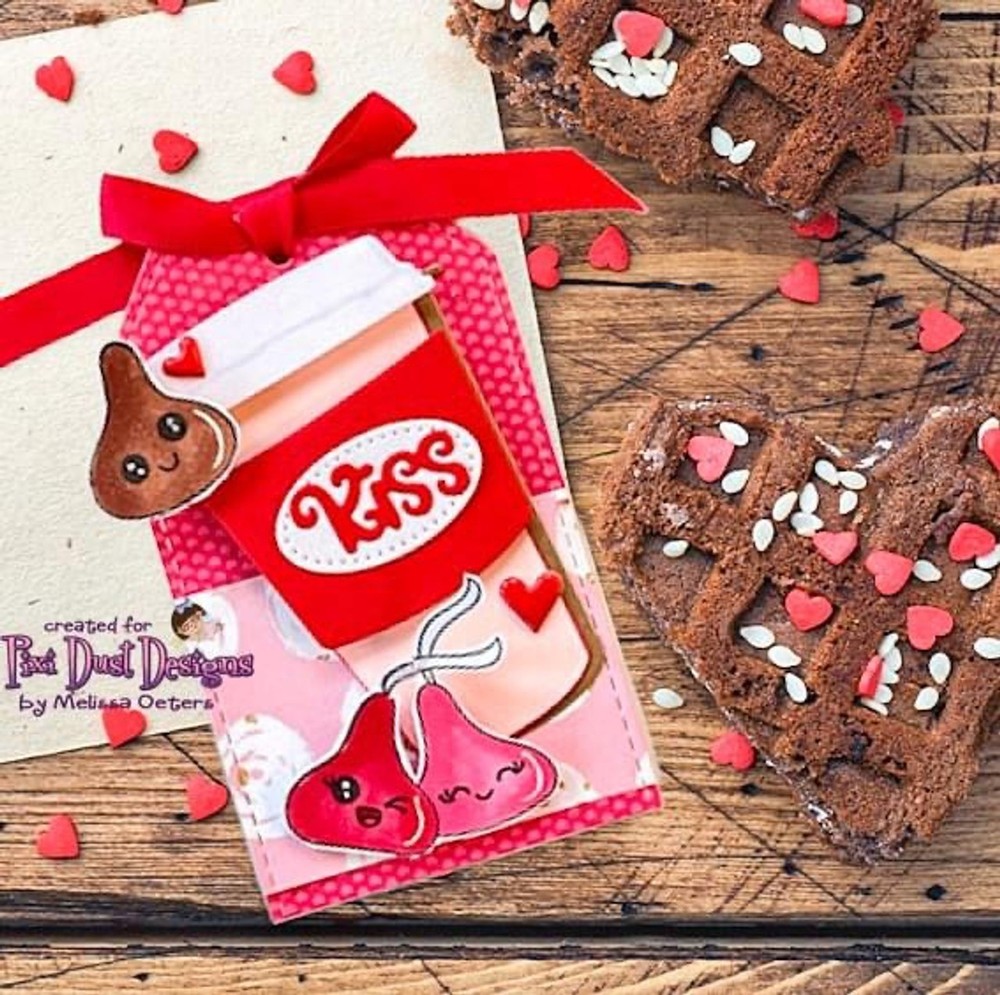 Pixi Dust Designs Die - Valentine Sentiments