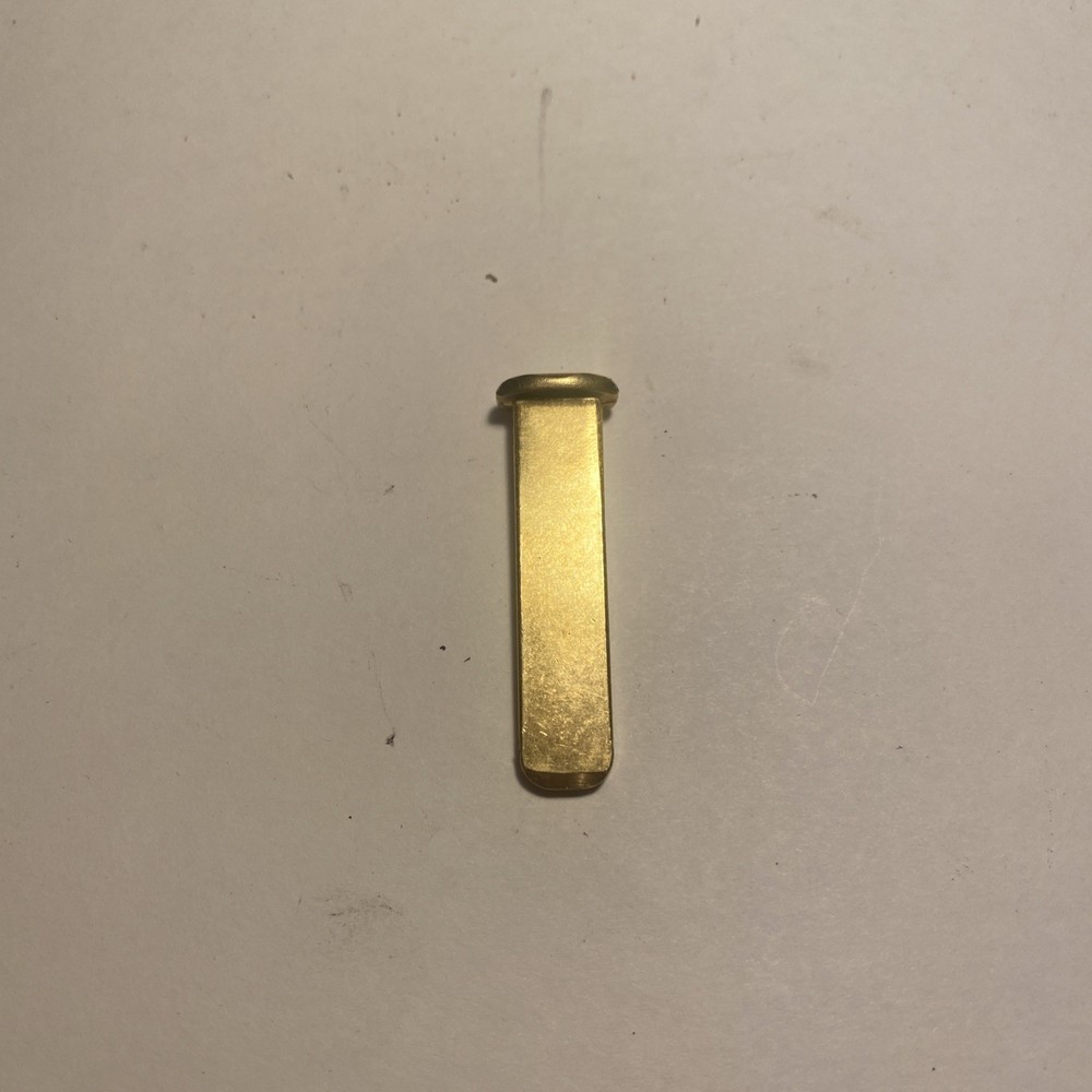 Brass Wedge Pin From Plainsman Muzzleloader