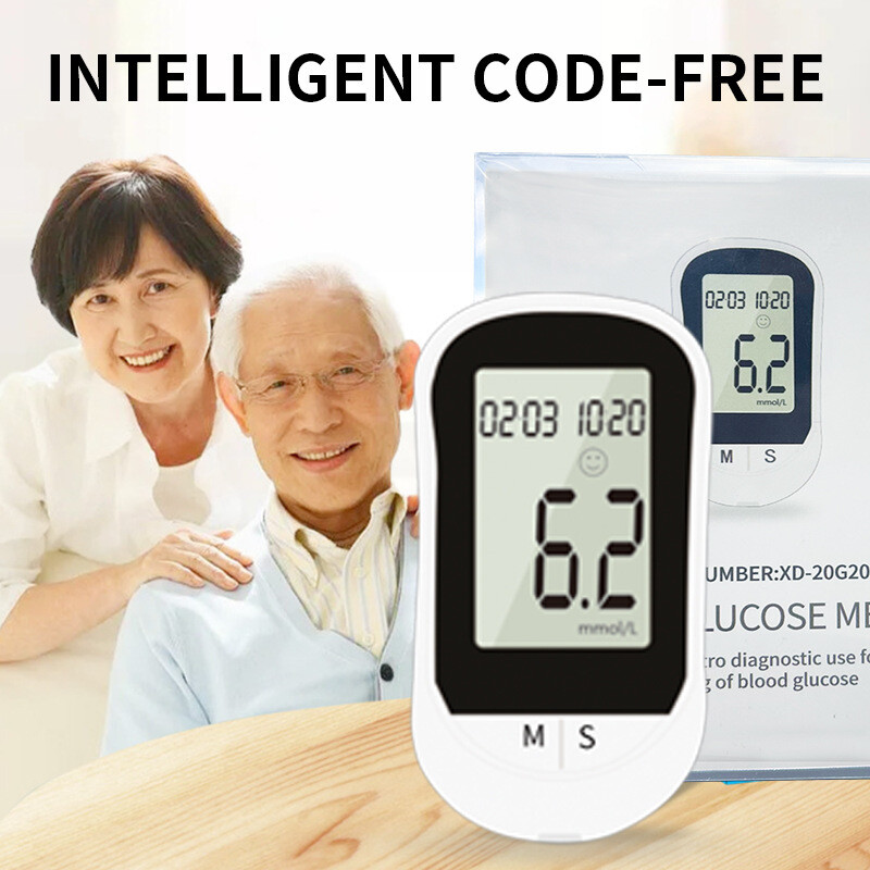 Fully Automatic Blood Glucose Meter - Home Diabetes Testing Kit