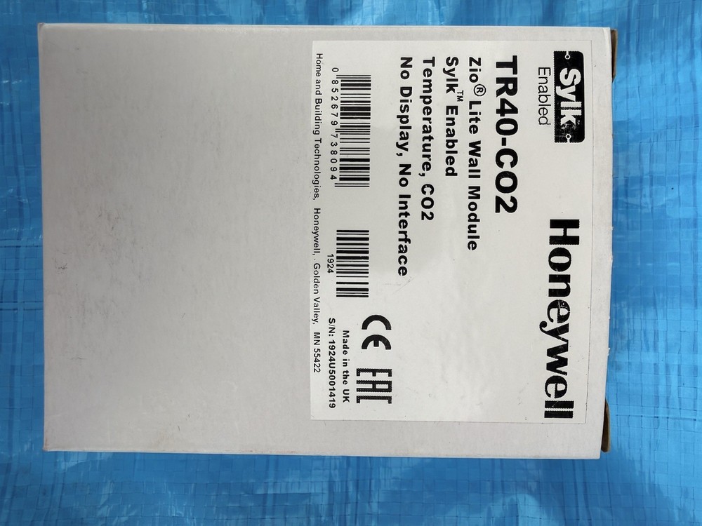 Honeywell TR40-CO2 Wall Module – CO₂ + Temp Sensor – New in Box