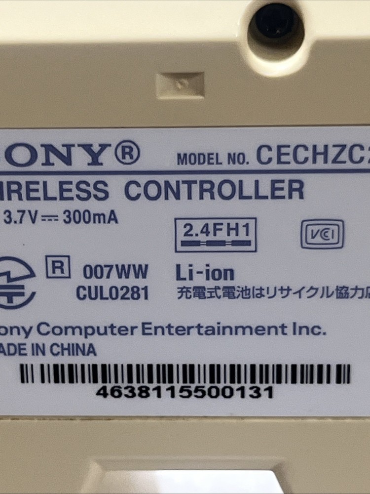 Sony PS3 Dualshock 3 Controller OEM Tested Working Yellowed Shell