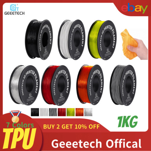 Geeetech 3D Printer TPU Filament  1kg 1.75mm For 3D Printer Consumables
