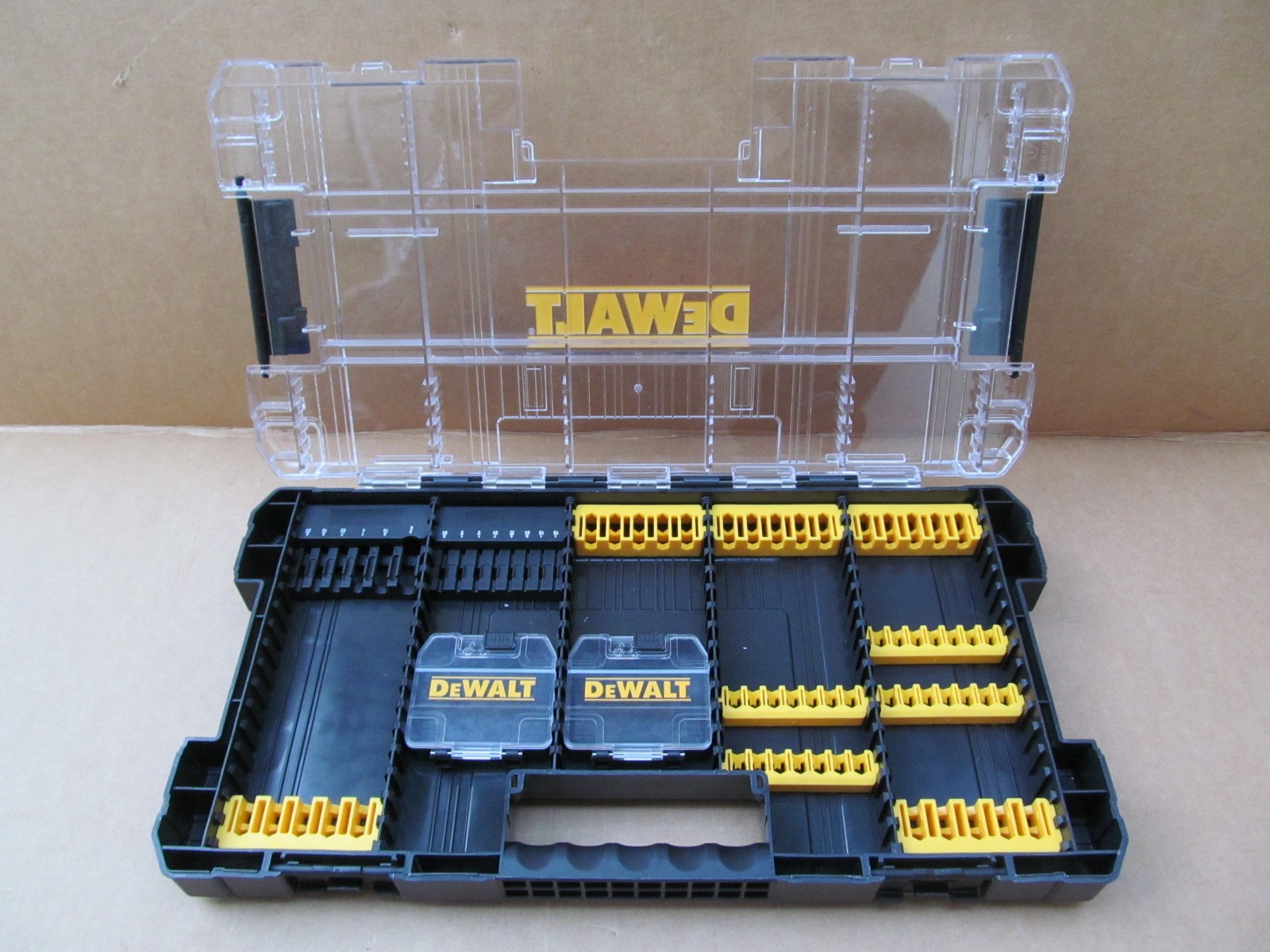 DeWalt Large Tough Case Stackable Storage Case, New Empty