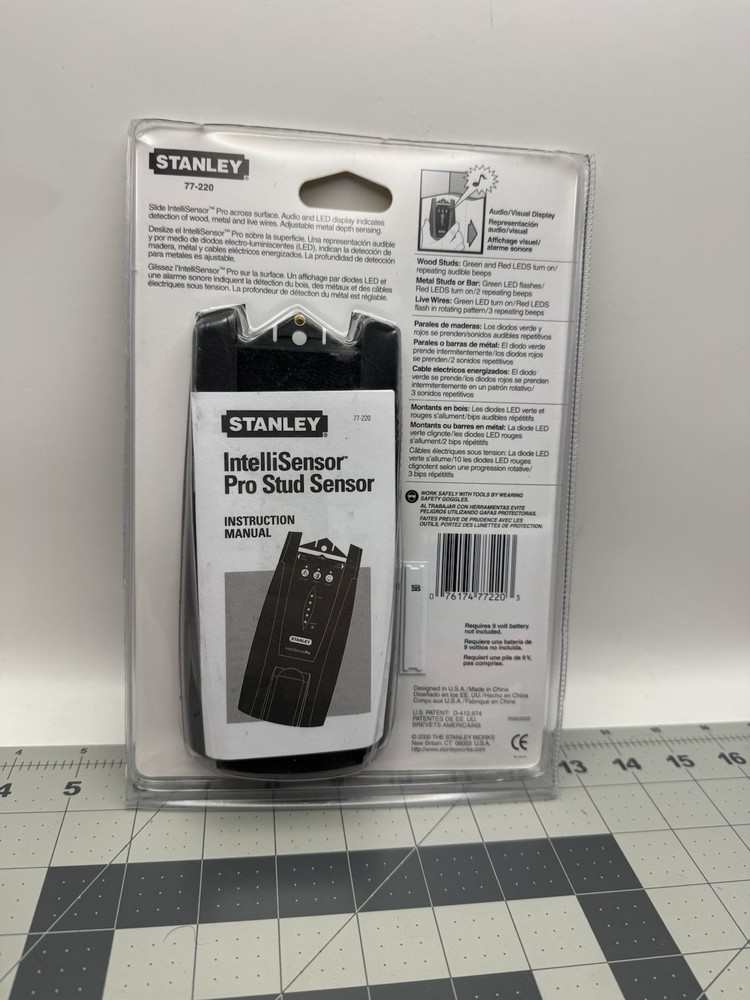 Stanley Sealed IntelliSensor Pro 77-220 - IntelliTools Stud Sensor