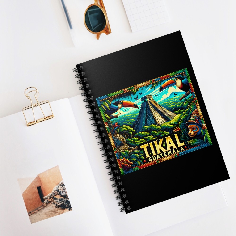 Tikal Guatemala Spiral Notebook | Journal | Diary