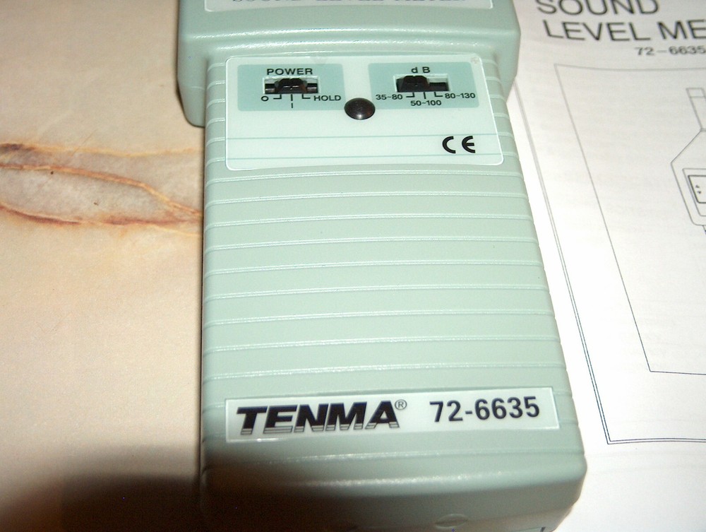 Tenma Model 72-6635 Sound Level Meter
