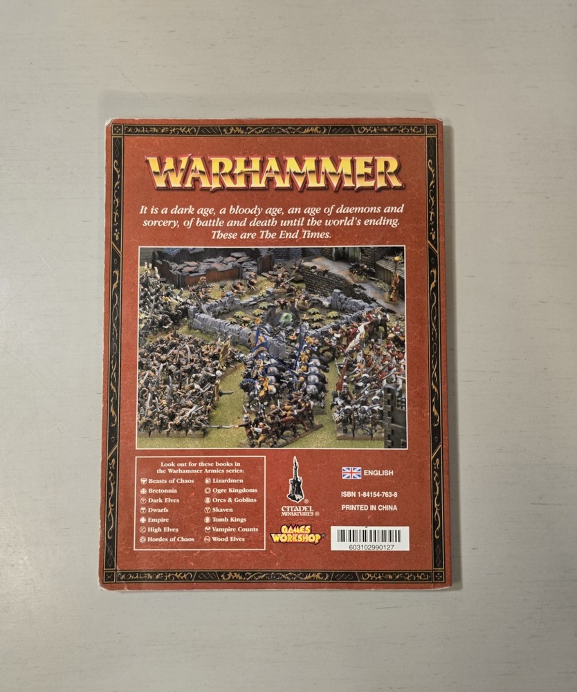 Warhammer Rulebook A5 Size SoftBack Games Workshop 2006