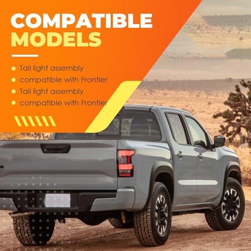 Tail Light Assembly with Bulb Compatible with 2022 2023 Frontier Right