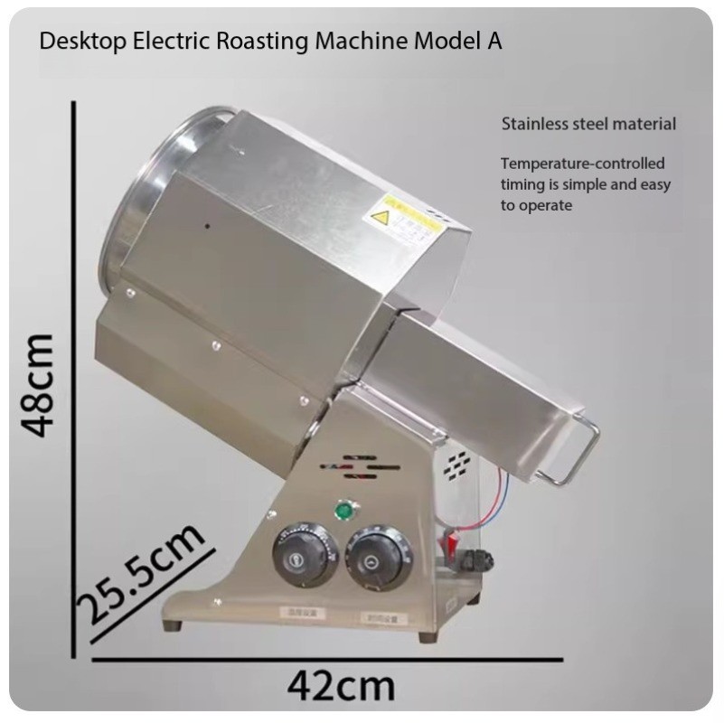 Vertical SugarRoasting Chestnut Machine for Walnuts by Roasting Machine Supplier
