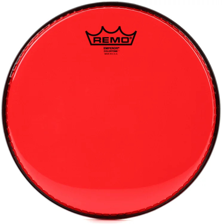 Remo Emperor Colortone Drumhead - 10" - Red