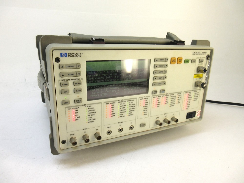 HP Cerjac 156MTS E4480A SONET Maintenance Test Set