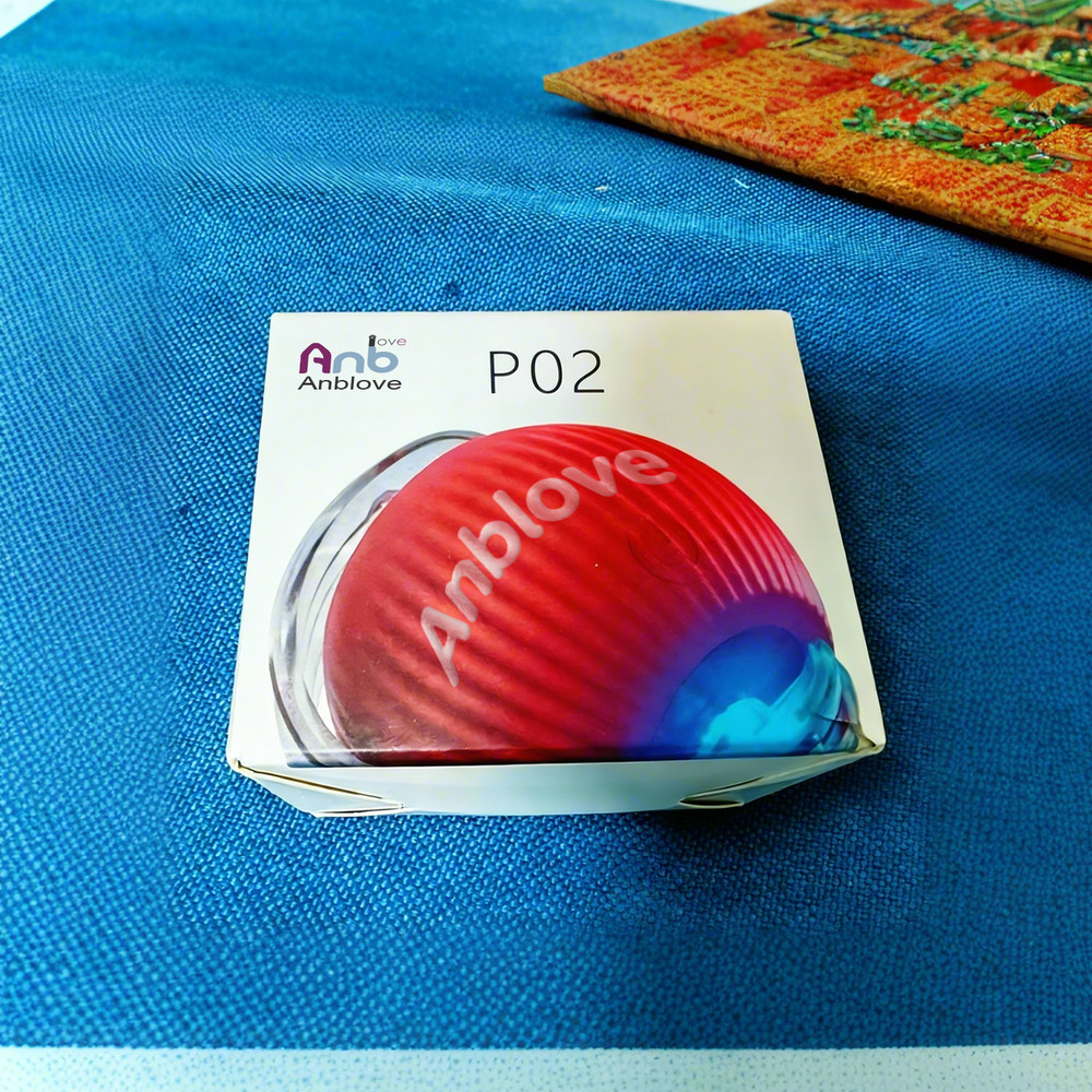 Anblove Interactive Electric Automatic Rolling Moving Activate Pet Play Red ball