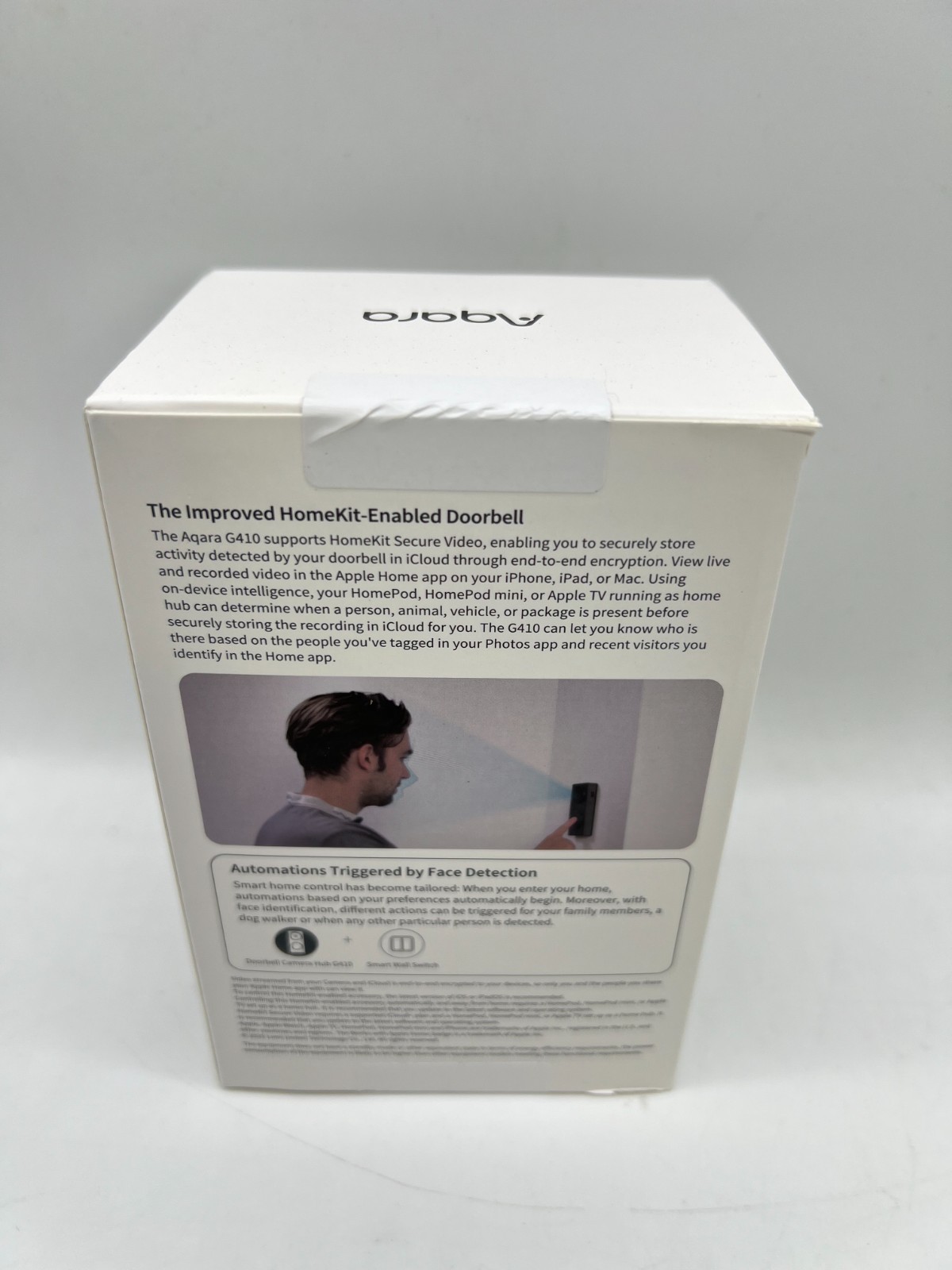 NEW Aqara Video Doorbell Camera Hub G410 with Chime Repeater Model: CH-C09E