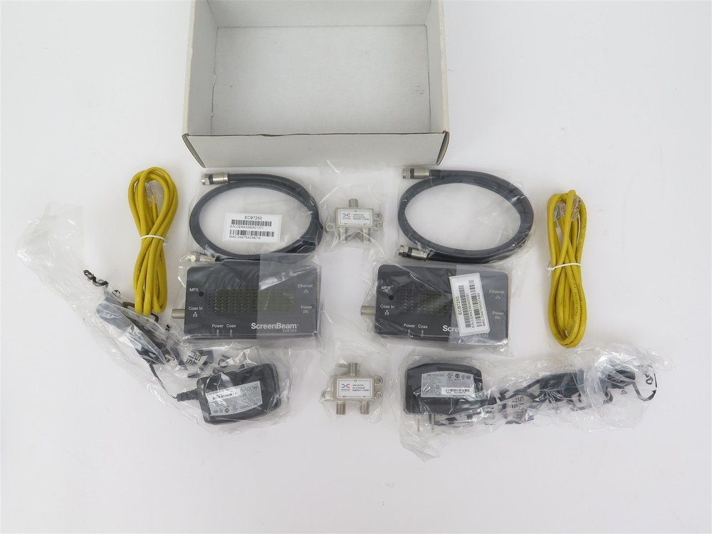 ScreenBeam ECB 7250 Ethernet Network Adapter Set Black