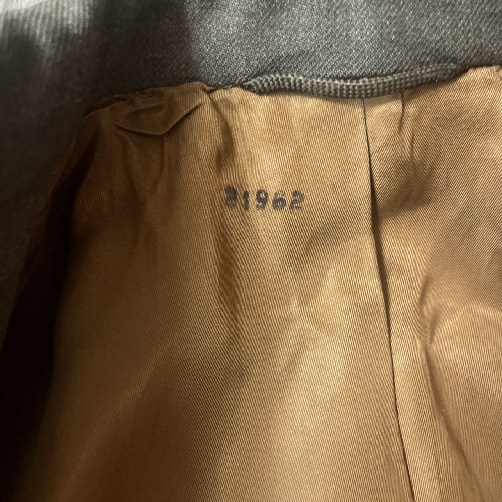 WWII Officer Ike Jacket 3rd Army Artillery Captain Sterling belt hat