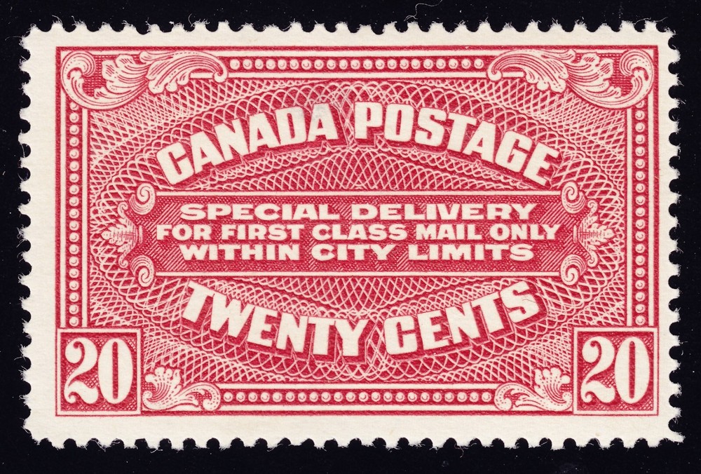 Canada Scott E2 Mint LH OG 1922  Lot A7006