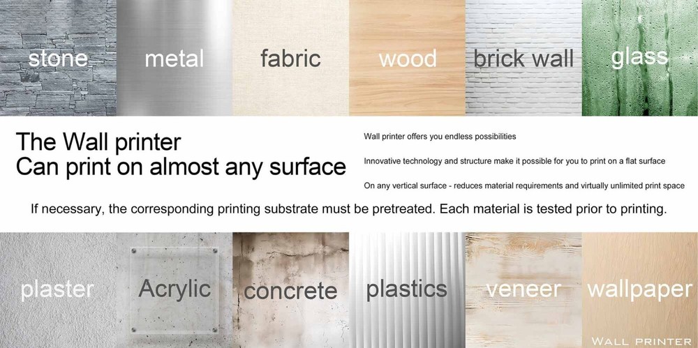 WALLMASTER® PRO+ UV Wall Printer | 3D Wanddrucker Wallpen