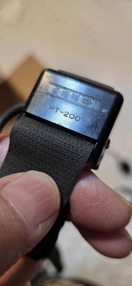 Telex PT-200 Avionics Push to Talk Switch, Test Video Showing Continuity