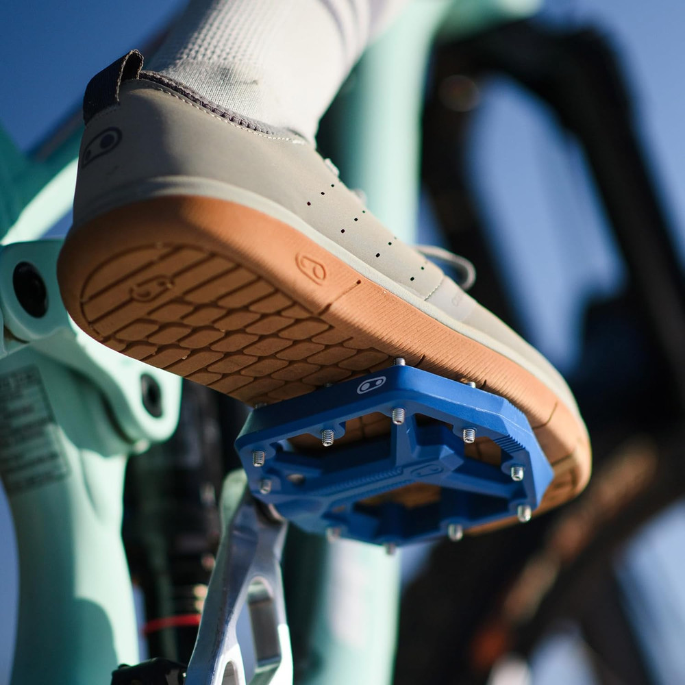 Stamp Flat MTB Pedals - Size-Specific, Lightweight, Versatile, Durable Bike Peda