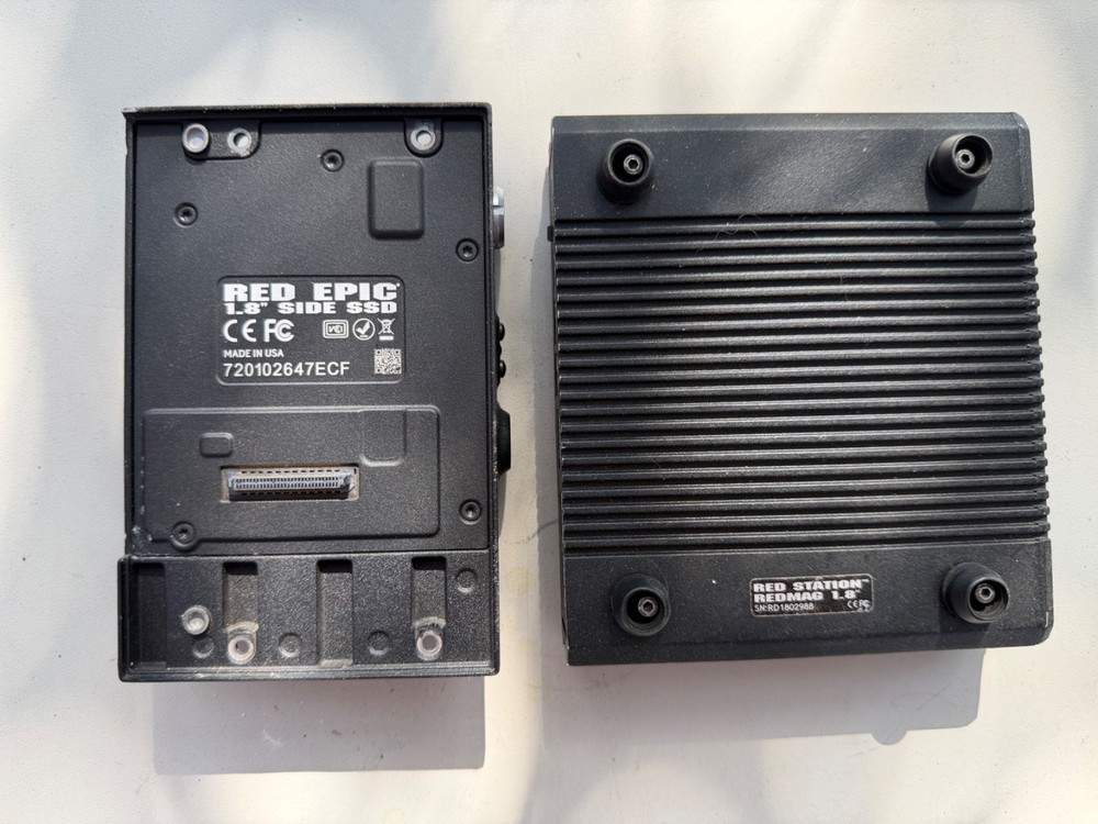 Red Digital Cinema DSMC Mag 1.8 SSD Side Module and E-SATA/FIREWIRE reader